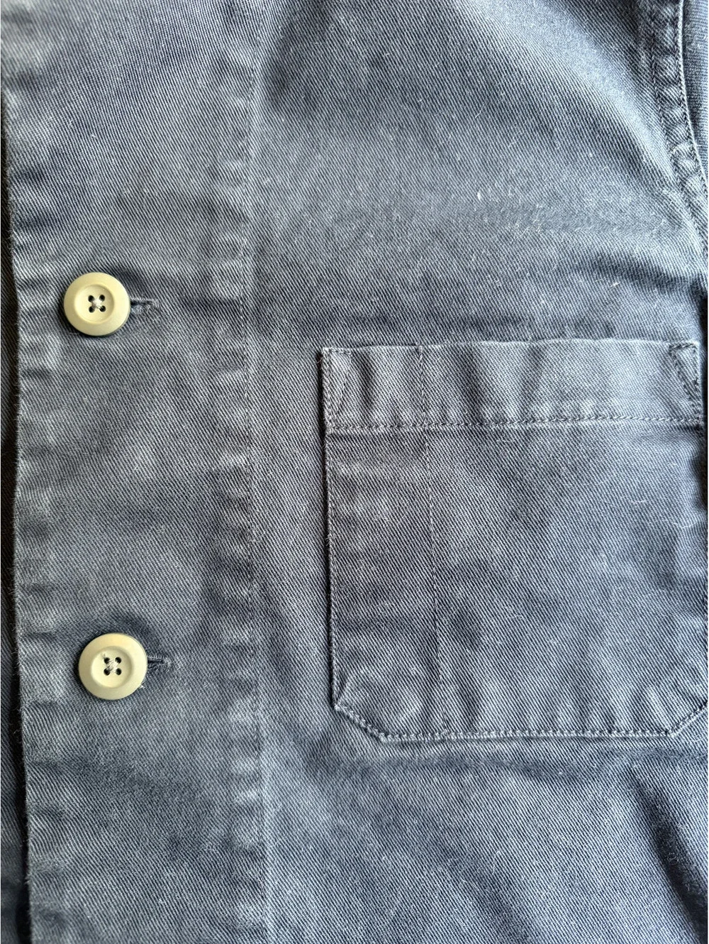 J.Crew Navy Blue Cotton Chore Coat - Size XS